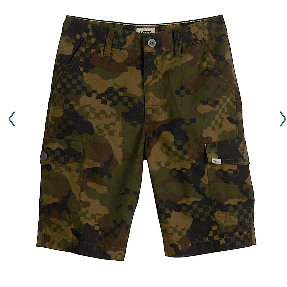 New with tags vans shorts. 2 sizes available for separate purchase. Size 8 & 14